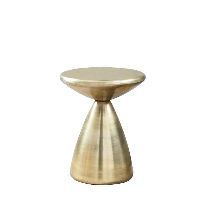 West Elm Cosmo New Martini Side Table Antique Brass image number 0